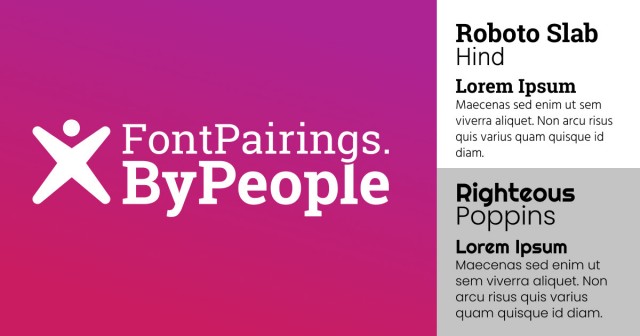 Font Pairings | ByPeople