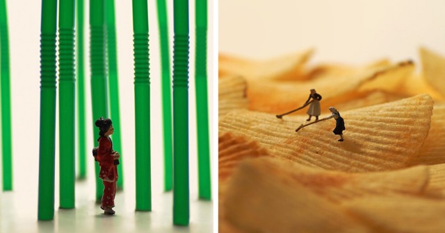 Fun Miniature Dioramas by Tatsuya-tanaka/